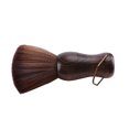 thumbnail image 3 of Cepillo para peluquero y salón, cepillo para polvo de cuello, mango de madera con gancho para cortar el pelo (cepillo para cuello+cepillo negro), 3 of 3