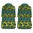 thumbnail image 5 of Fotbe Teal Vintage Corn Pattern Pattern Automotive Seat Covers for Cars Trucks and SUVs – Car Seat Covers for Front Seats,Protective Seat Covers,Vehicle Seat Covers, Set of 2, 5 of 9