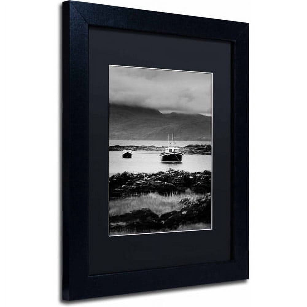 Trademark Fine Art "Two of Us" Canvas Art by Philippe Sainte-Laudy, Black Matte, Black Frame