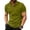841#Army Green, variant on Men's Polo Shirts 3 Buttons Casual Work T Shirts Quick Dry Short Sleeve Golf Shirt Pique Jersey Outdoor Performance Brown M