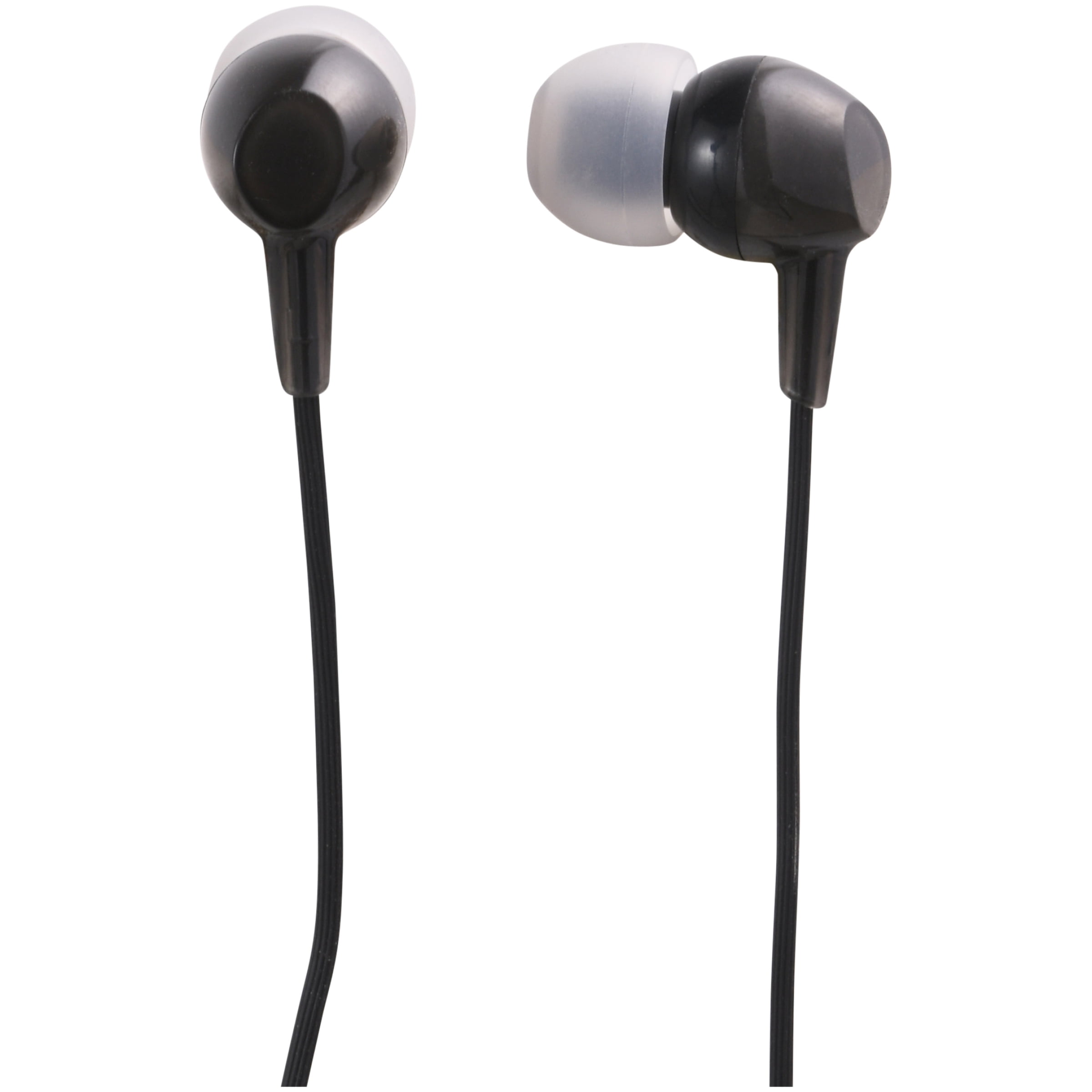 earbuds and microphone