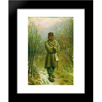Contemplator 20x24 Framed Art Print by Ivan Kramskoy