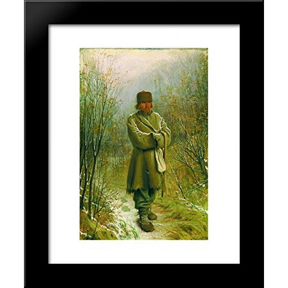 Contemplator 20x24 Framed Art Print by Ivan Kramskoy