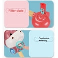 thumbnail image 4 of Red Bathtub Water Spray Toy Elephant Design Rotating Shower For Kids Bath Time Fun, 4 of 8