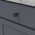 thumbnail image 3 of Belwith Keeler B077459-CH 1.25 in. Dia. Brownstone Knob - Chrome, 3 of 6