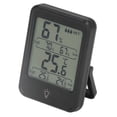 thumbnail image 3 of Termómetro higrómetro digital profesional, medidor electrónico de humedad y temperatura con pantalla LCD para interiores y exteriores., 3 of 14