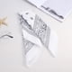 thumbnail image 3 of Advancent Bufanda pequeña cuadrada de moda Hip hop Cool Guy mujeres hombres impresión cabeza envoltura rap estrella pañuelo cuello lazo para el pelo Accesorios para máquinas de ejercicios Blanco Advancent JJ15373-05, 3 of 6