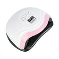 thumbnail image 5 of Lámpara UV LED para uñas de gel, secador de uñas profesional automático portátil de 168 W, 10/30/60/99 s, pantalla LCD, sensor, base extraíble, máquina automática para uñas de gel., 5 of 5