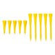 thumbnail image 4 of 10 Uds. de Tees de Golf, Clips para Tee, accesorios, herramienta de práctica ligera, accesorios de entrenamiento de Golf para interiores y exteriores Amarillo, 4 of 8
