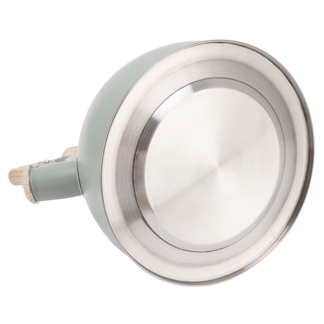 Moderna Hoja de Té, Acero inoxidable Anti -Corrosión 3l Ergonímico Tetera de Fondo de Fondo Plano para Cocción de Induco