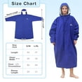 thumbnail image 3 of Catalonia Fleece Lining Swim Parka for Men, Women, Waterproof Versatile Swim Jacket Coat,Changing Poncho Robes for Adult,Kids and Youth for Swimming, Surfing, 3 of 7
