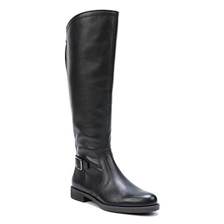 Franco Sarto Sarto Women's CARLANA Wide Calf Riding Boot BLACK,6.5