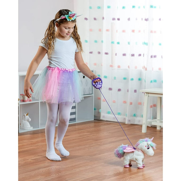 Unicorns gifts for girls unicorn toys for 3 year old girls and up  multifunction remote control unicorn costumes for girls DIY painting kit  crafts for