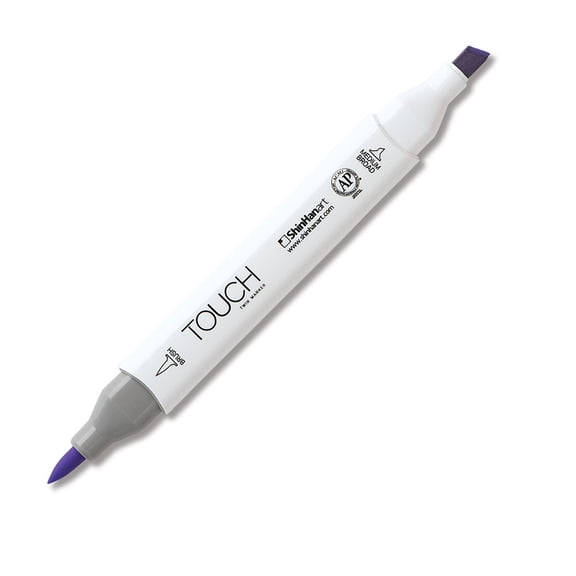 ShinHan Touch Twin Brush Marker - Dark Blue Light PB75
