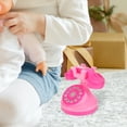 thumbnail image 2 of MOVTOTOP 1Set Pink Retro Play Phone For Kids With Rotary Phone Shape And Imaginative Play, 2 of 8
