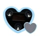thumbnail image 2 of Luz Ambiental LED para Coche con Forma de Corazón, Moderna Y Romántica, con Energía Solar, para Decoración Interior de Ventanas Triangulares O Trasera Azul claro, 2 of 7