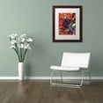 thumbnail image 3 of Trademark Fine Art "Fire In The Arcade" Canvas Art by Josh Byer, White Matte, Wood Frame, 3 of 4