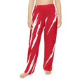 thumbnail image 3 of Effete Feline Claw Marks Scratch Women Pajama Pants (AOP), 3 of 6