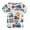 White-3, variant on Dsscvnef Child Shirts For Boys Girls Cartoon T Shirts For Boys Graphic Tops Tees Infant Boy Clothes Boy Clothes 4-5 Years Kids Clothes Boys