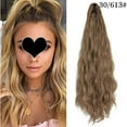thumbnail image 1 of LELINTA Women 18" Long Wave Claw Jaw Ponytail Hair Extension Piece 170g, 1 of 7