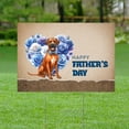 thumbnail image 2 of Rhodesian Ridgeback Proud Dad Happy Father's Day Yard Sign Ridgebacks Dog Lover Gifts Outdoor Home Lawn Garden Porch Decor - 02008, 2 of 5