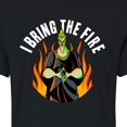 thumbnail image 3 of Disney Villains - Hades I Bring The Fire - Juniors Cropped Cotton Blend T-Shirt, 3 of 5