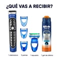 thumbnail image 2 of GILLETTE Styler, Kit Rasuradora El&eacute;ctrica 3 en 1, Rasuradora, Recortadora y Perfiladora de Barba + Gel para Afeitar Fusion, Afeitadora para Hombre Gillette NA, 2 of 6