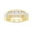 10K Yellow Gold, variant on Anniversary Wedding Band For Men Round 1.00 Carat Natural Diamond Half Eternity Rings in 10K Solid Rose Gold Jewelry Gift for Him Ring Size 10