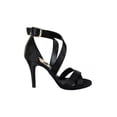 thumbnail image 2 of SANDALIAS TACONES VESTIR LEON MUJER DAMA NEGRO TEXTIL 3231 LEON 3231, 2 of 3