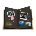 thumbnail image 2 of Photo Frame Accordion Scrapbook Album Handmade Kraft Paper for Photo Stretchable Folding DIY Kits Adventure Book Keepsake, 2 of 6