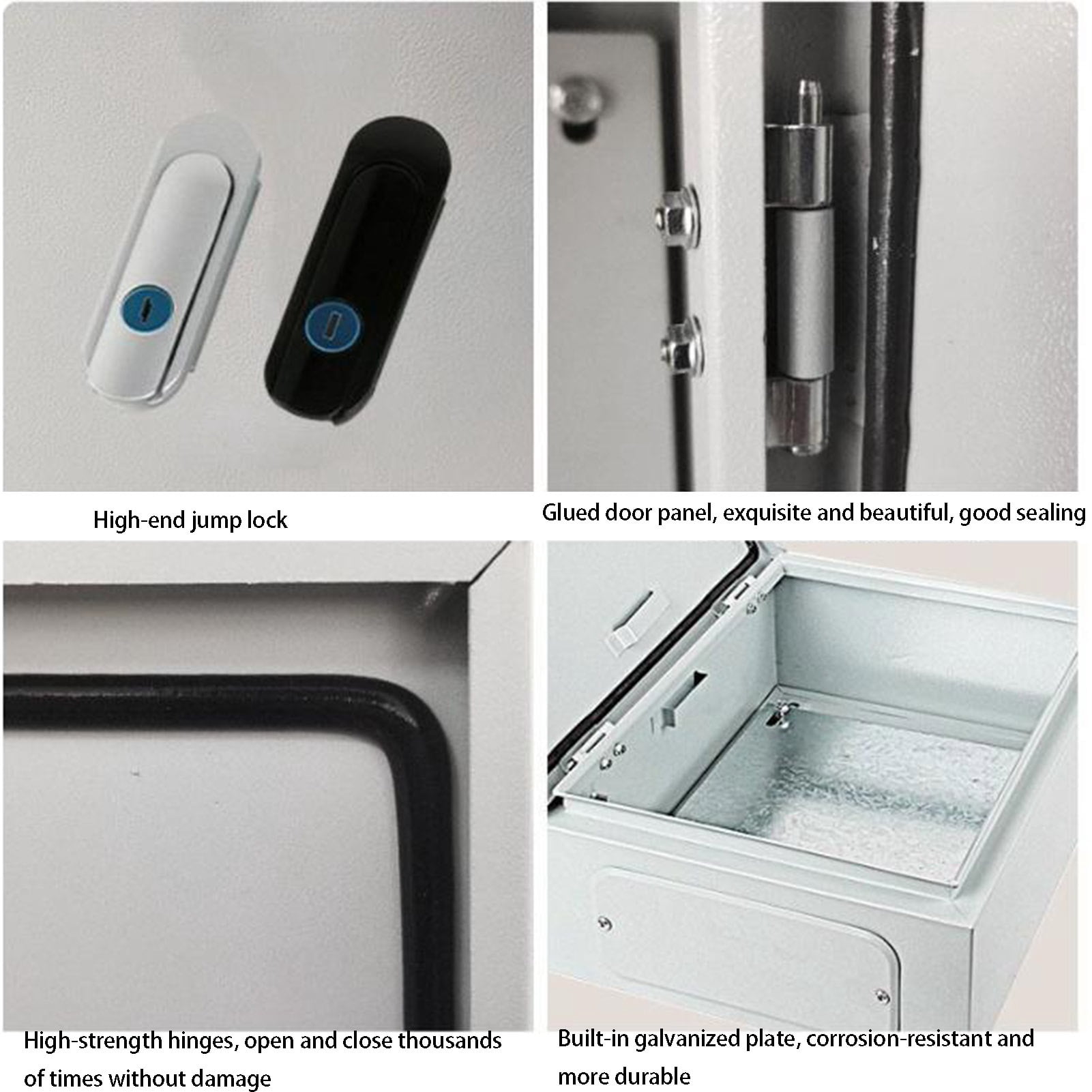 Stainless steel electrical housing box, weatherproof electrical lockable connection box, cable junction box, distribution box