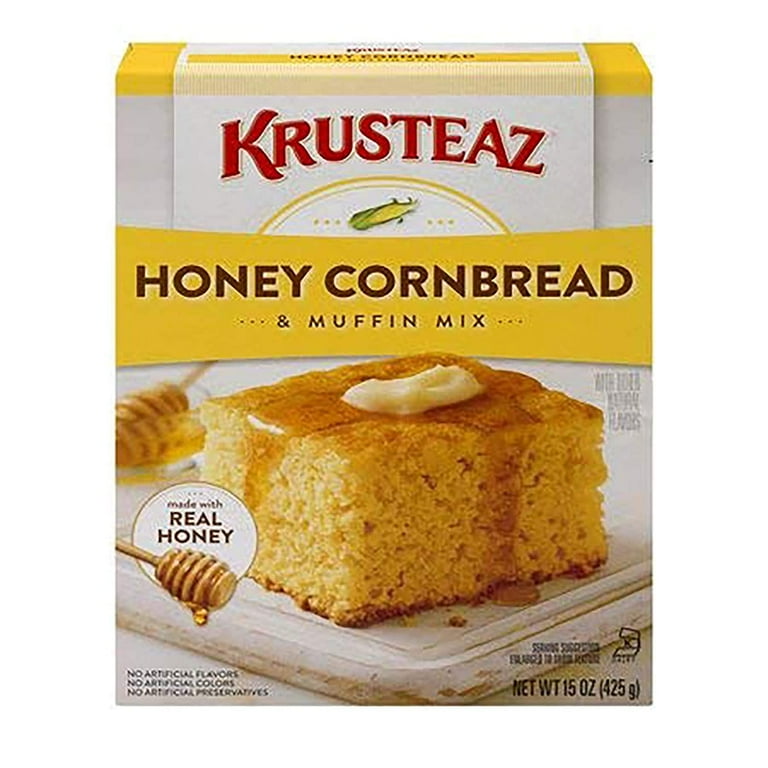 Krusteaz Honey Cornbread & Muffin Mix, 15 oz