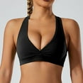 thumbnail image 3 of Women Bras Lightly Lined Bra Feature V-Neck Padded Bra Style W-1120 Black L, 3 of 7