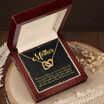 thumbnail image 6 of To Mom Mother Knows Best Inseparable Necklace, 6 of 20
