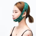thumbnail image 1 of Vendaje para dar forma al rostro versus vendaje ajustado para levantar el rostro Mejora del patrón de la ley Levantamiento de la forma del rostro Papada Mascarilla facial para mujeres, 1 of 2