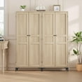 thumbnail image 5 of Danolapsi 63 Inch Tall Storage Cabinet with 2 Doors and  Adjustable Shelves,5-Tier Kitchen Pantry Storage Cabinet Bathroom Cabinet for Kitchen, Dining Room,Bathroom, 5 of 9