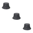 thumbnail image 3 of Baohd 1/2/3/5 Polyester Breathable Fisherman Cap For Sun Protection And Comfort Sunscreen Fisherman Cap Hat Summer darkgray 58cm 3PCS, 3 of 6