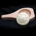 thumbnail image 4 of Moldes para pasteles de luna, 7 formas de patrones diferentes, moldes hechos a mano, material de madera, 6, 4 of 5