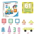 thumbnail image 5 of PicassoTiles Magnetic Tiles for Kids with Tote Bag – 61PCS STEM Building Blocks Set, Educational Construction Toy, Creative Learning Magnet Kit, 5 of 11