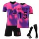 thumbnail image 1 of La gran venta! Camisetas de fútbol, pantalones cortos, conjunto de calcetines, pantalones cortos de nueva temporada, calcetines, trajes de tallas para adultos, 1 of 2