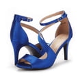 thumbnail image 2 of Sandalia DREAM PAIRS NILE Tacón Stiletto Azul Real 6.5, 2 of 7