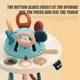 thumbnail image 1 of Montessori Toys Developmental Pull String Juguetes sensoriales interactivos para bebés y niños Ndcxsfigh libre de BPA, 1 of 9