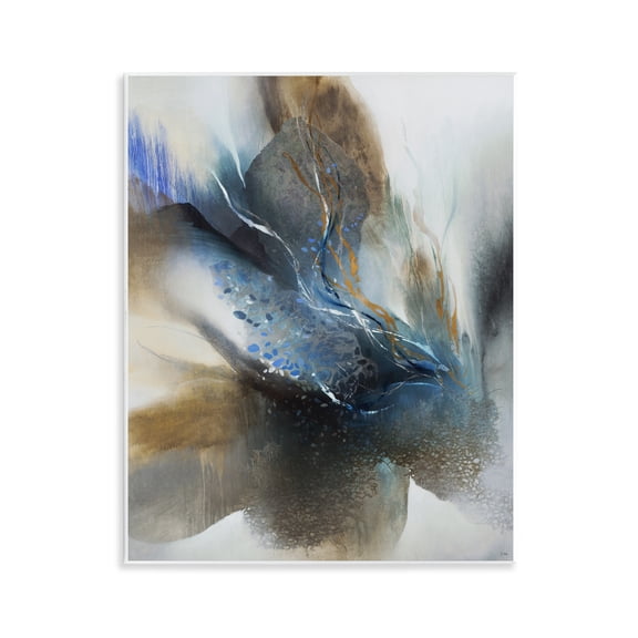 Stupell Industries Solemn Neutral Atmosphere Abstract Painting Unframed Art Print Wall Art, 11 x 14