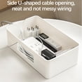 thumbnail image 6 of Vadktai Cable Management Box, Cord Organizer Box for Desk Floor Cable Hide, Cable Box Organizer to Cover The Power Strip Cord Wires for Home Office, 6 of 9