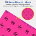thumbnail image 5 of Avery Printable Round Labels, Neon Magenta, 1.25" Diameter, 300ct, 5 of 11