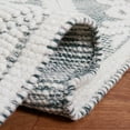 thumbnail image 6 of SAFAVIEH Vermont Trinity Floral Geometric Wool Area Rug, Ivory/Green, 4' x 6', 6 of 9