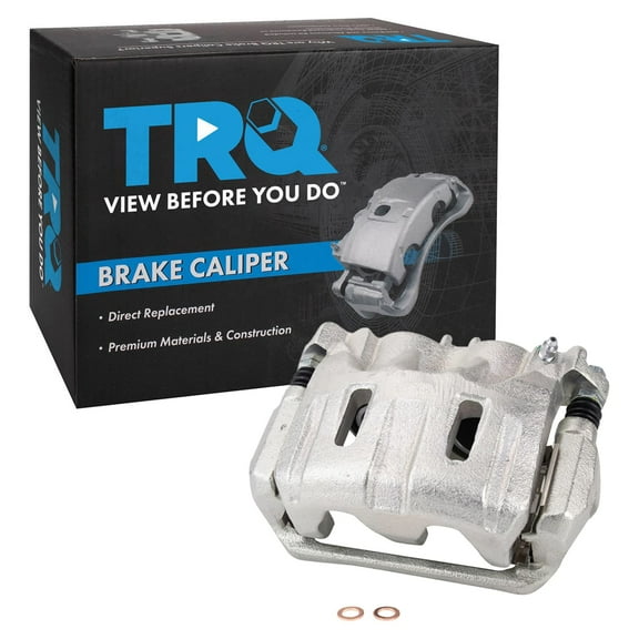 TRQ Front Left Brake Caliper w/Bracket Drivers Side Compatible with 2011-2017 Honda Odyssey