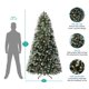 thumbnail image 2 of Árbol de Navidad Naomi Home Vancouver de 2,3 m con 550 luces, 2 of 9