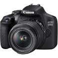 thumbnail image 5 of Canon EOS 2000D / Rebel T7 DSLR Camera with Canon EF-S 18-55mm F/3.5-5.6 III Zoom Lens, Bundle Including 64GB Memory Card, Bag and More (Small Kit), 5 of 7