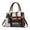 Brown, variant on Purses and Handbags for Women Ladies Shoulder Bags Top Handle Satchel with Plush Pendant
